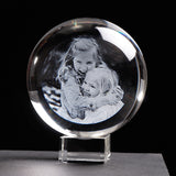 Personalized Glass Photo Frame Ball