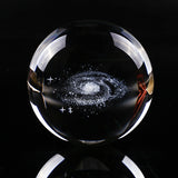 3D Galaxy/Solar System Crystal Ball