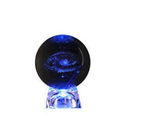 3D Galaxy/Solar System Crystal Ball
