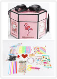 Surprise Explosion Box DIY Handmade Scrapbook Photo Album Gift Box for Valentine Gift