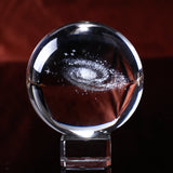 3D Galaxy/Solar System Crystal Ball
