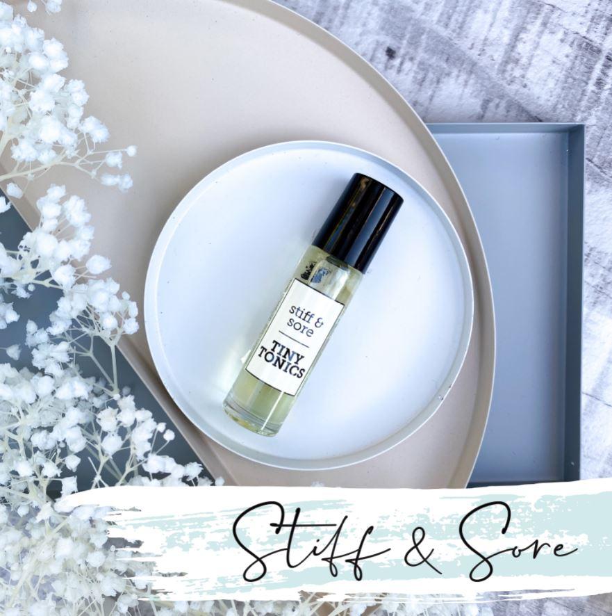 Essential Oil Roller Blends | Mama | Stiff & Sore